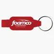 Evans Rectangular Bottle Opener Beverage Wrench Keychain — view 9
