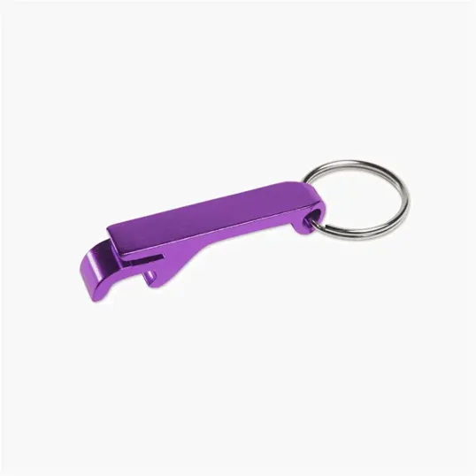 Aluminum Beverage Wrench Bottle Opener with Keychain — view 12