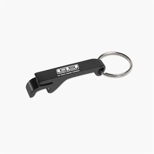 Aluminum Beverage Wrench Bottle Opener with Keychain — view 2