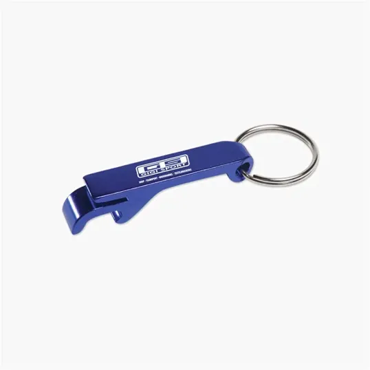 Aluminum Beverage Wrench Bottle Opener with Keychain — view 3