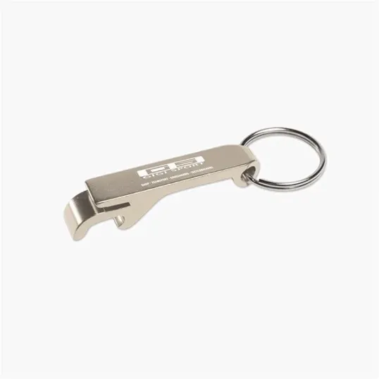 Aluminum Beverage Wrench Bottle Opener with Keychain — view 7
