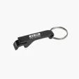 Aluminum Beverage Wrench Bottle Opener with Keychain — view 2