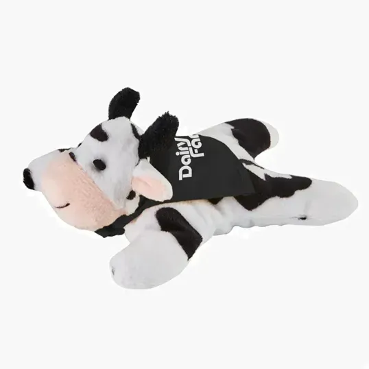 Screen Cleaner Companions Plush Cow with Microfiber Cloth