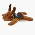 Screen Cleaner Companions Plush Moose with Microfiber Cloth