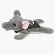 Screen Cleaner Companions Plush Elephant with Microfiber Cloth
