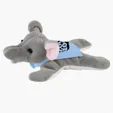 Screen Cleaner Companions Plush Elephant with Microfiber Cloth — view 4