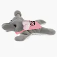 Screen Cleaner Companions Plush Elephant with Microfiber Cloth — view 5