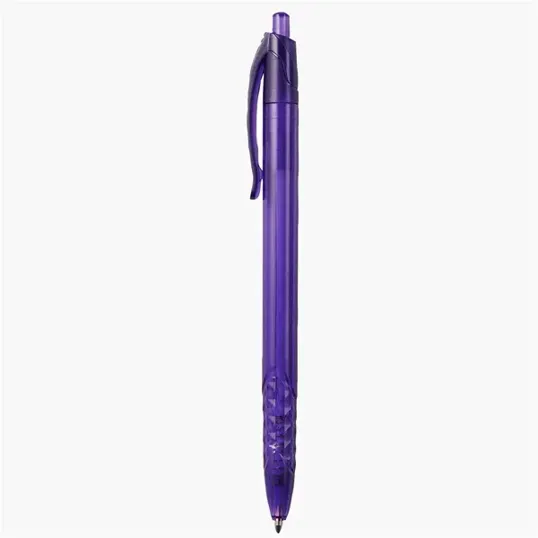 Vista Retractable Ballpoint Pen with Translucent Barrel — view 4
