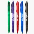 Vista Retractable Ballpoint Pen with Translucent Barrel