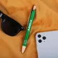 Venosa Velvet-Touch Aluminum Pen with Bamboo Accents