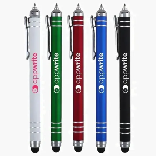Genoa Gravity Recycled Aluminum Stylus Pen — view 2