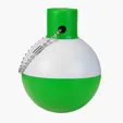Fishing Bobber Floating Key Tag — view 7