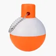 Fishing Bobber Floating Key Tag — view 8
