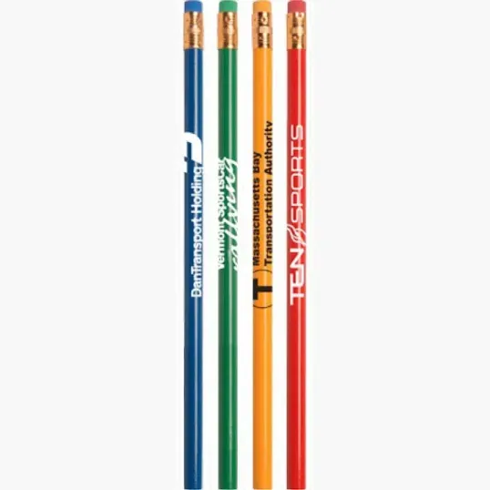 Recycled Newspaper Pencil with Matching Eraser