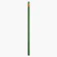 Recycled Newspaper Pencil with Matching Eraser — view 3
