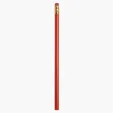Recycled Newspaper Pencil with Matching Eraser — view 4