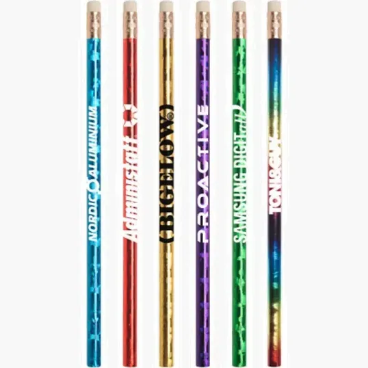 Jo-Bee Prismatic Foil Wrap Pencil