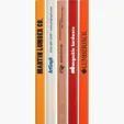 Jo-Bee Carpenter Pencil, Rectangular Wood