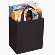 Evans Non-Woven Grocery Tote with Gusset and Insert — view 14