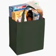 Evans Non-Woven Grocery Tote with Gusset and Insert — view 18