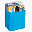 Evans Non-Woven Grocery Tote with Gusset and Insert — view 25