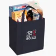 Evans Non-Woven Grocery Tote with Gusset and Insert — view 4