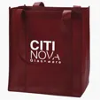 Evans Non-Woven Grocery Tote with Gusset and Insert — view 9
