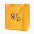 Evans Non-Woven Grocery Tote with Gusset and Insert — view 10