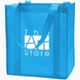 Evans Non-Woven Grocery Tote with Gusset and Insert — view 12