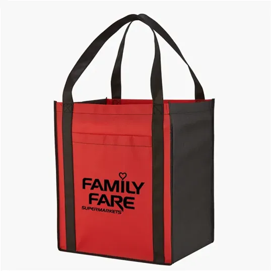 Evans Grocery Tote with Front Pocket — view 8