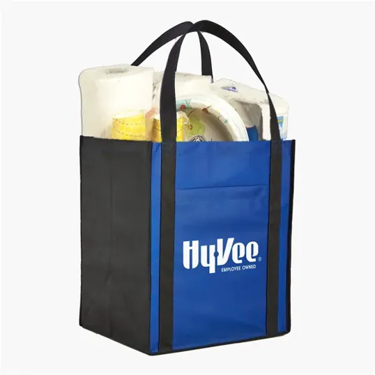 Evans Grocery Tote with Front Pocket
