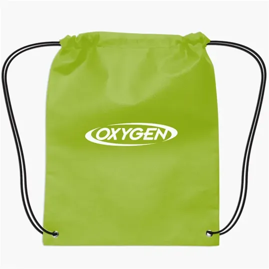 Evans Small Non-Woven Drawstring Backpack — view 3
