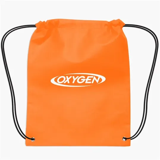 Evans Small Non-Woven Drawstring Backpack — view 4