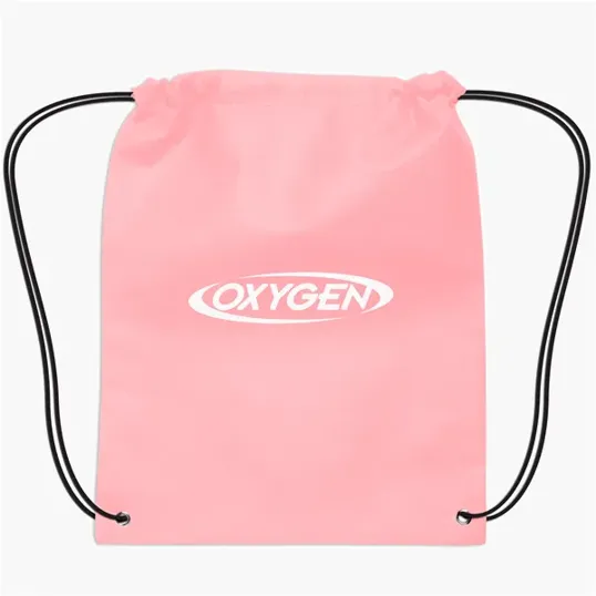Evans Small Non-Woven Drawstring Backpack — view 5