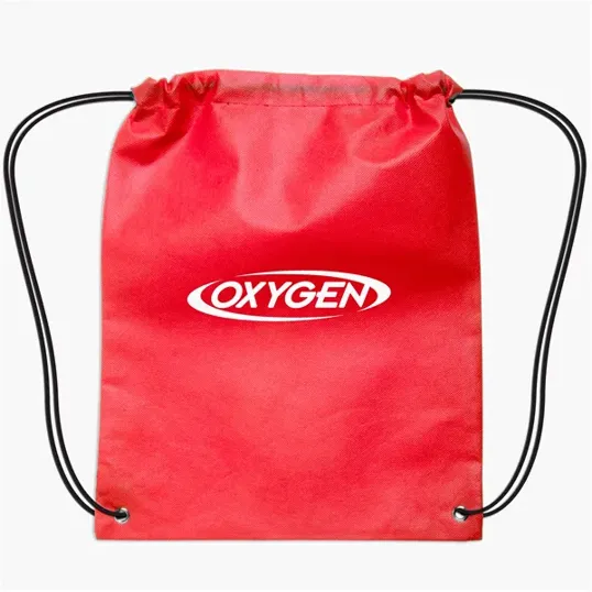 Evans Small Non-Woven Drawstring Backpack — view 7