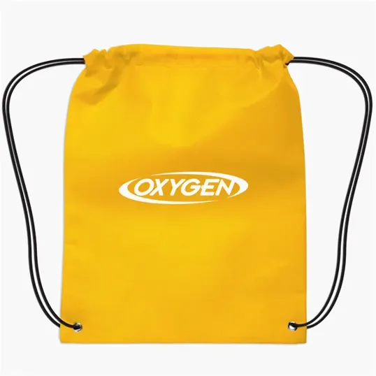 Evans Small Non-Woven Drawstring Backpack — view 10