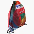 Sublimated Non-Woven Drawstring Backpack — view 3