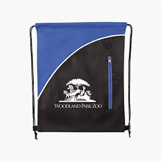 Summit Non-Woven Drawstring Backpack — view 2