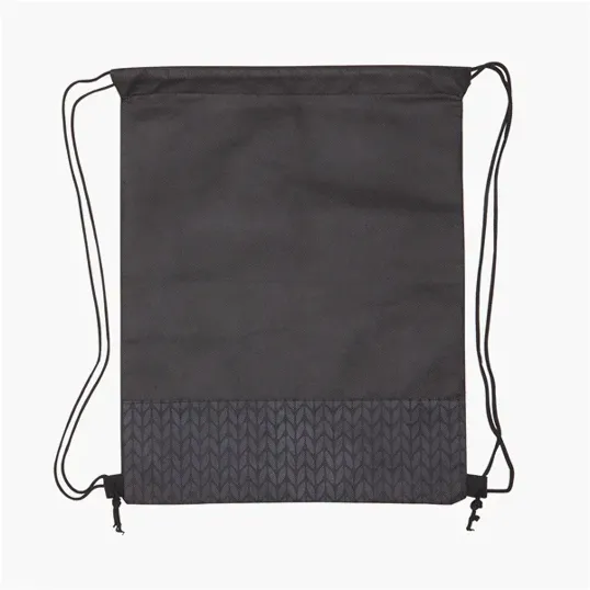 Pathway Non-Woven Drawstring Backpack — view 7