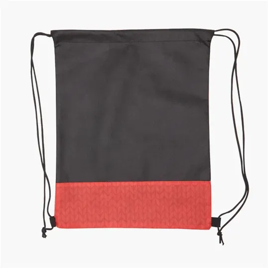 Pathway Non-Woven Drawstring Backpack — view 9