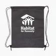 Pathway Non-Woven Drawstring Backpack — view 2