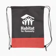 Pathway Non-Woven Drawstring Backpack — view 4
