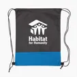 Pathway Non-Woven Drawstring Backpack — view 5