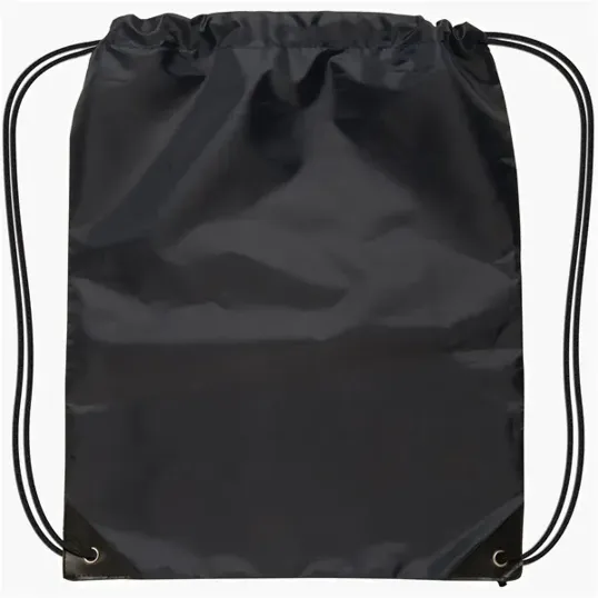 Small Drawstring Cinch Backpack, 14" x 17" — view 5