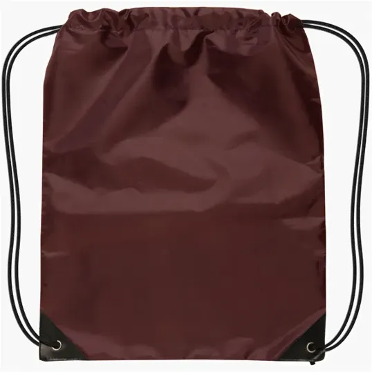 Small Drawstring Cinch Backpack, 14" x 17" — view 6