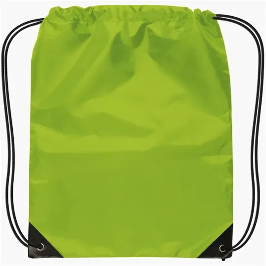 Small Drawstring Cinch Backpack, 14" x 17" — view 8