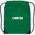 Small Drawstring Cinch Backpack, 14" x 17" — view 3