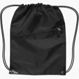 Drawstring Sports Backpack With Zipper — view 2