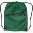 Drawstring Sports Backpack With Zipper — view 4