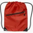 Drawstring Sports Backpack With Zipper — view 7